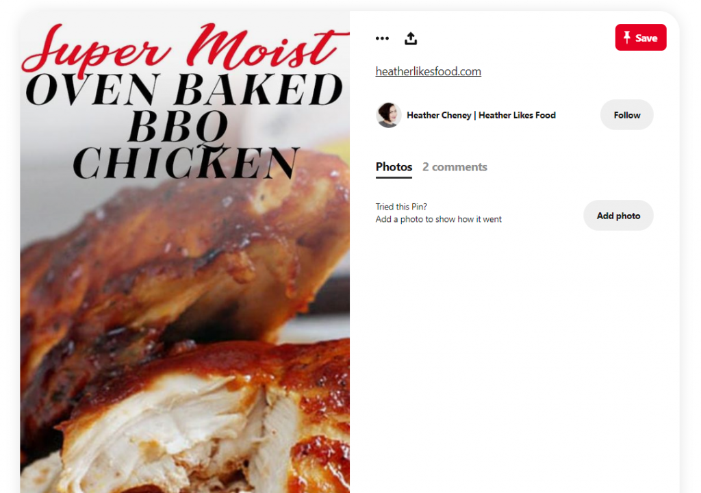 example of bad pinterest seo