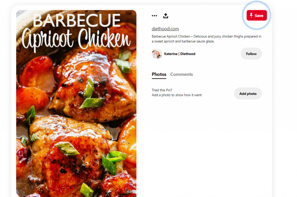 example of okay pinterest seo